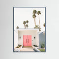 Palm Springs Pink Door Poster – poster and art print
