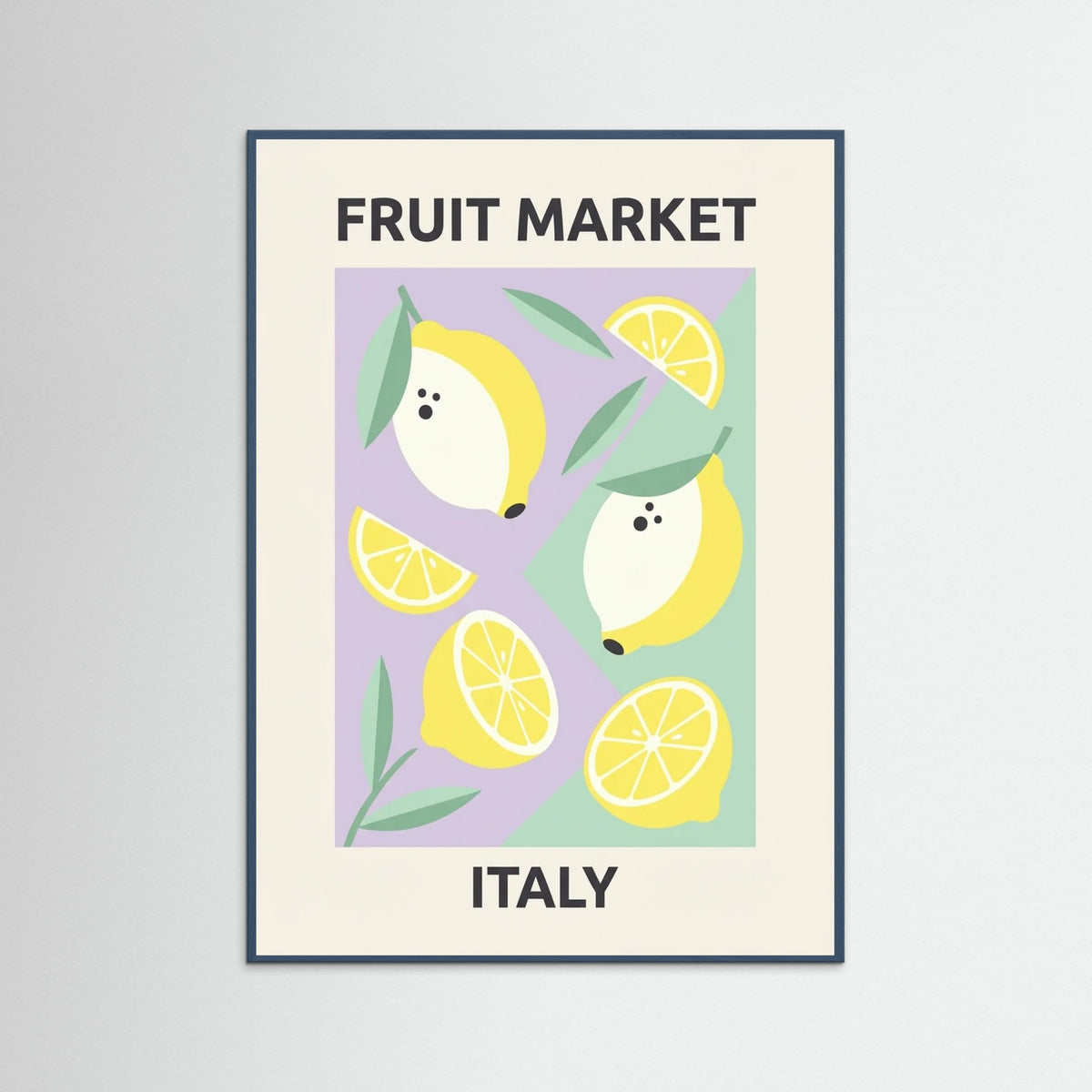 Teal Wood Paris Daisies