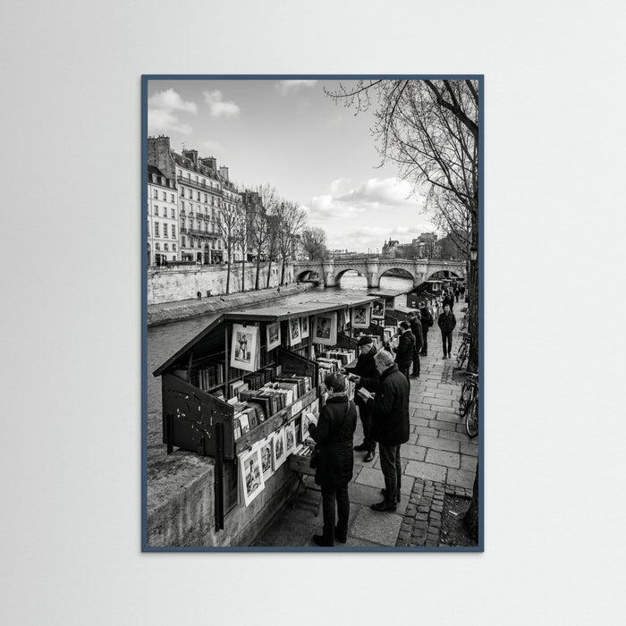 Teal Wood Parisian Cafe Corner