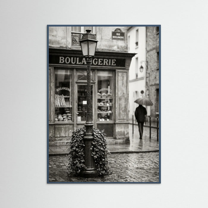 Teal Wood Parisian Corner