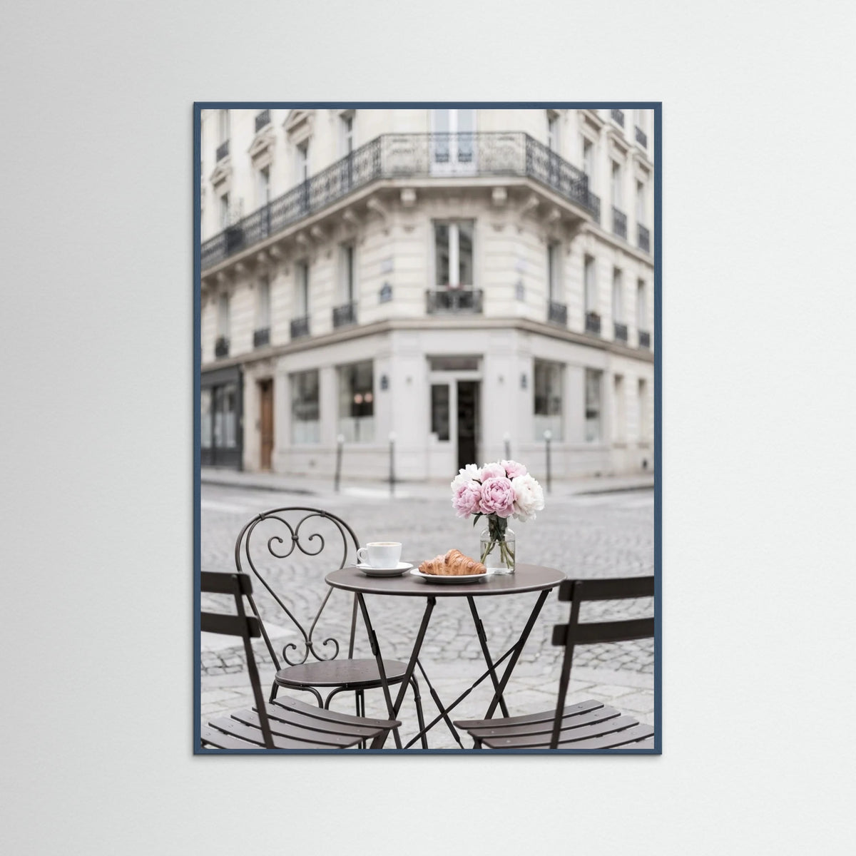 Teal Wood Parisian Magnolia Bloom