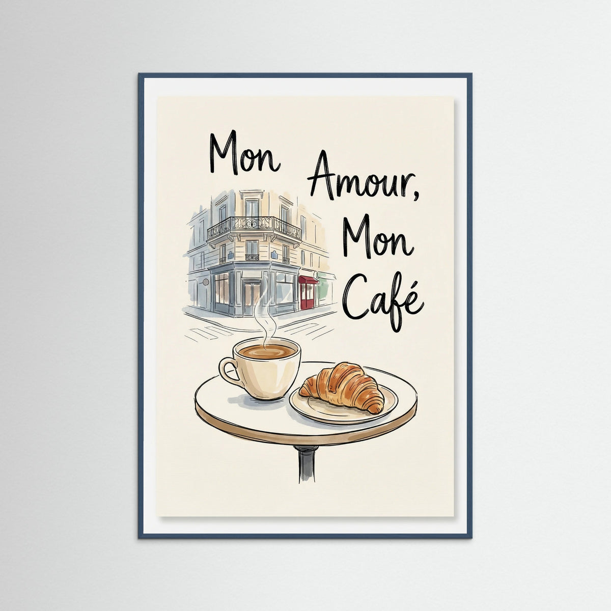 Teal Wood Parisian Wine Dream