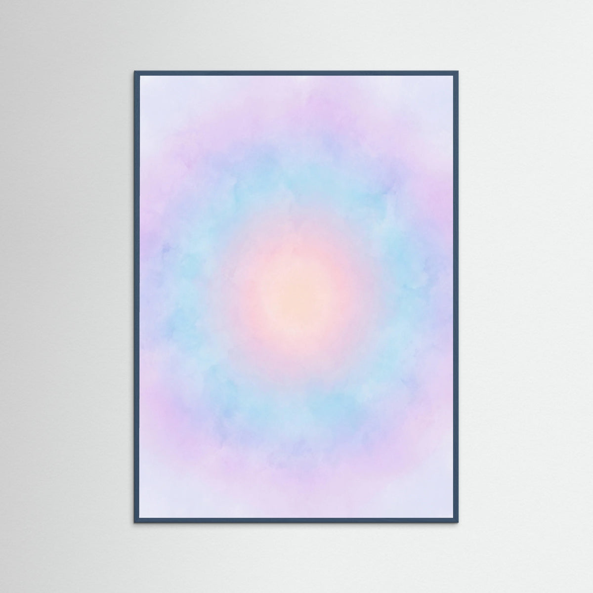 Teal Wood Pastel Gradient Dream