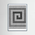 Patterns Fabric Inspired 2b Poster – poster en kunstdruk