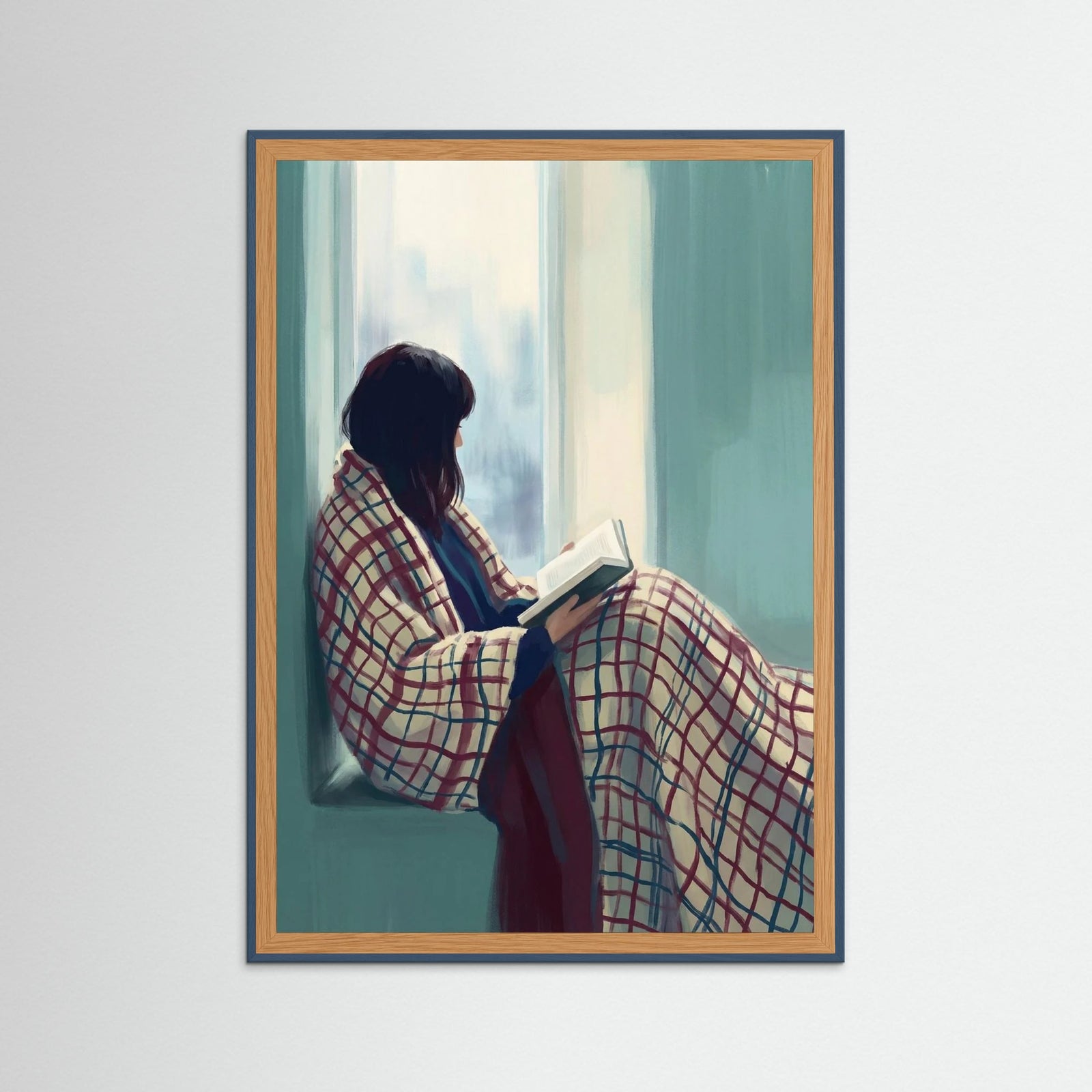 Teal Wood Peaceful Slumber