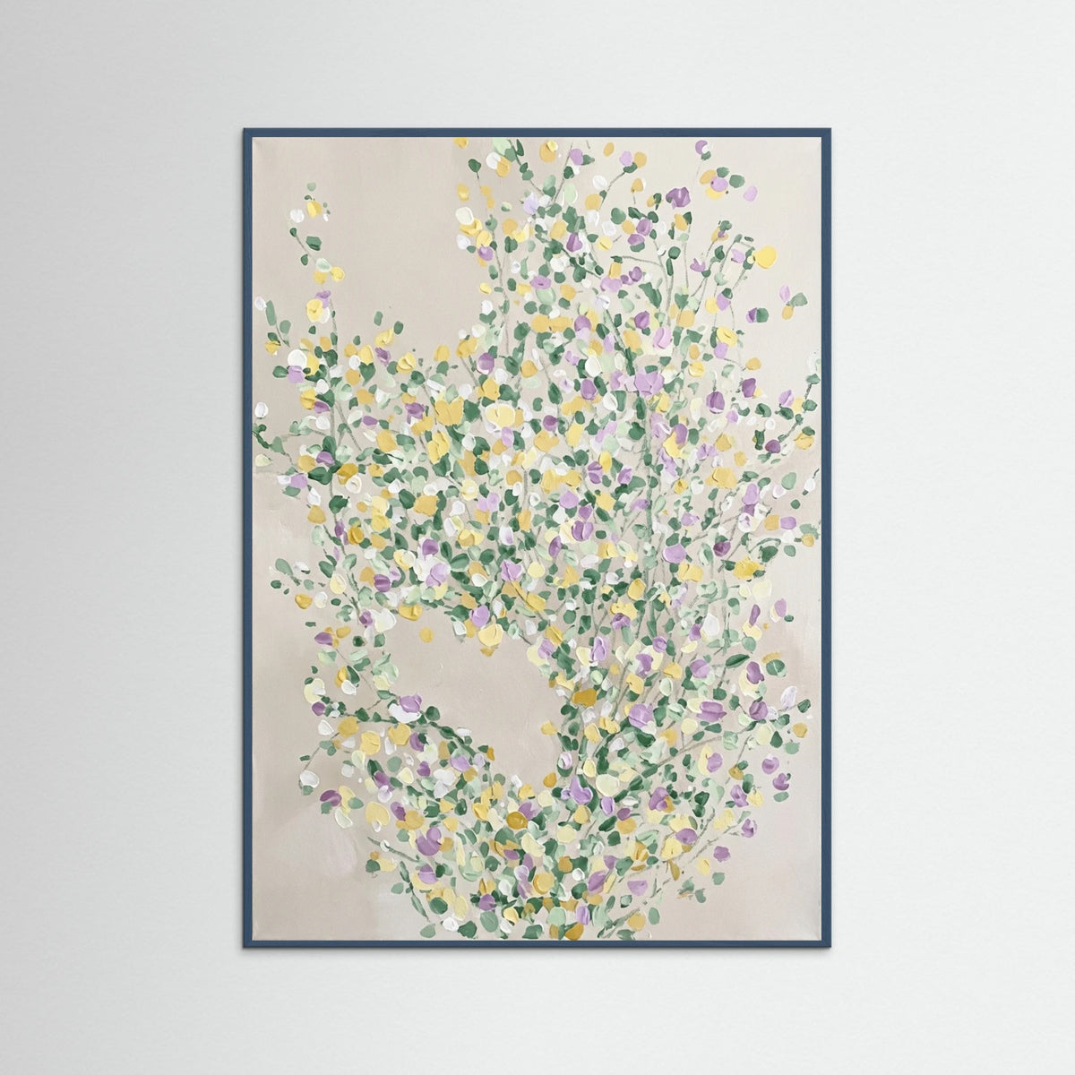 Teal Wood Petal Scatter