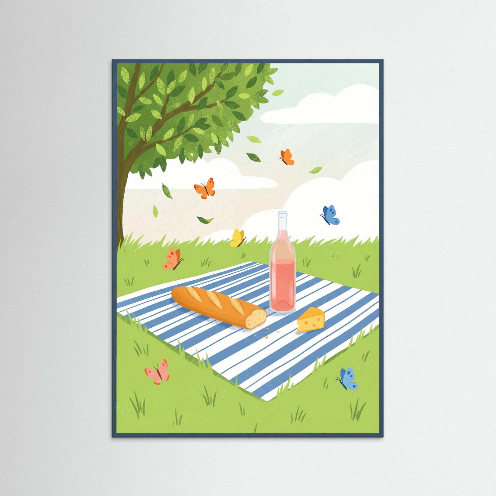 Teal Wood Picnic Bicycle Ride