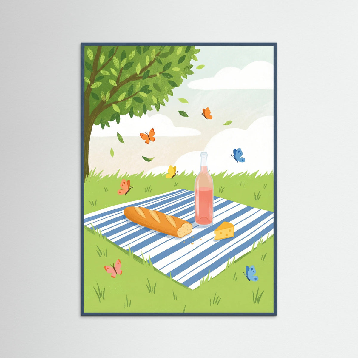 Teal Wood Picnic Bicycle Ride