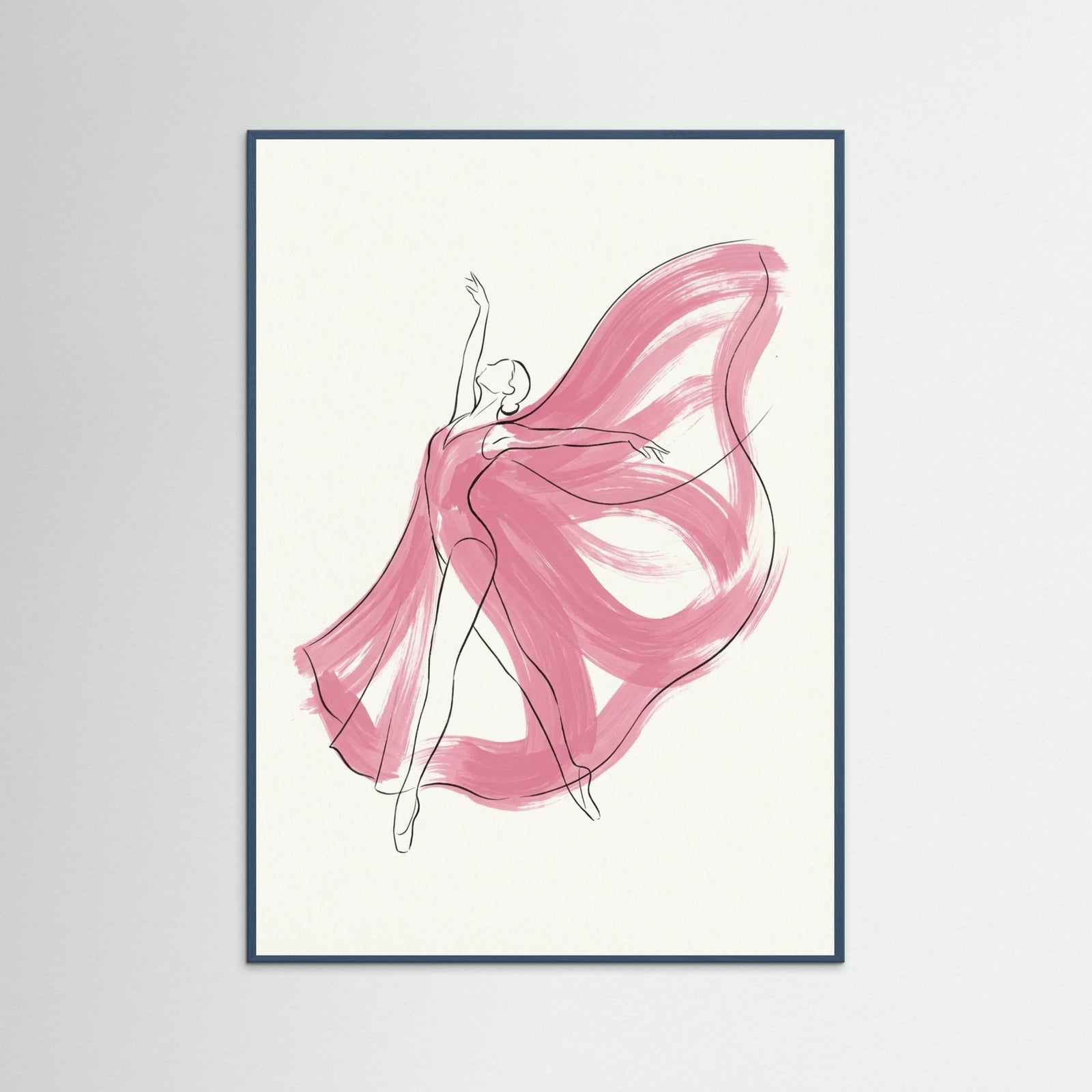 Teal Wood Pink Adieu