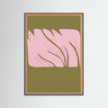 Teal Wood Pink Foliage Sway