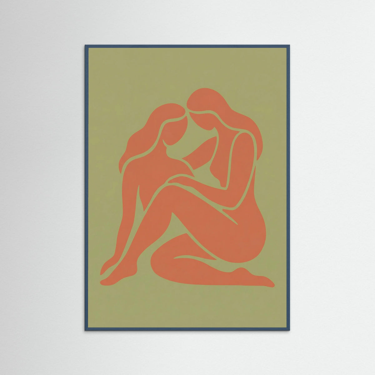 Teal Wood Pink Serenity