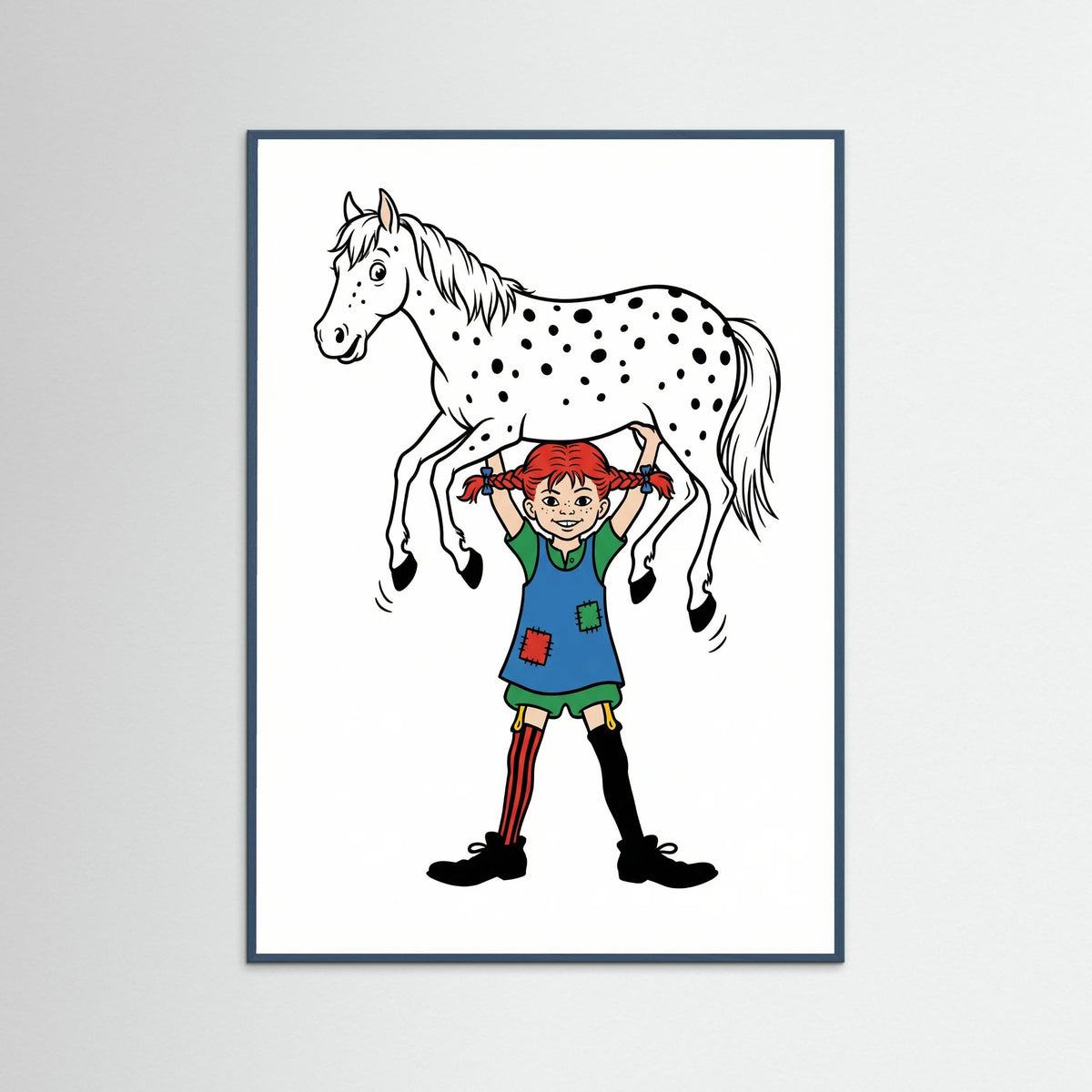 Teal Wood Pippis Strength