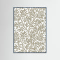 Teal Wood Pomegranate Vines