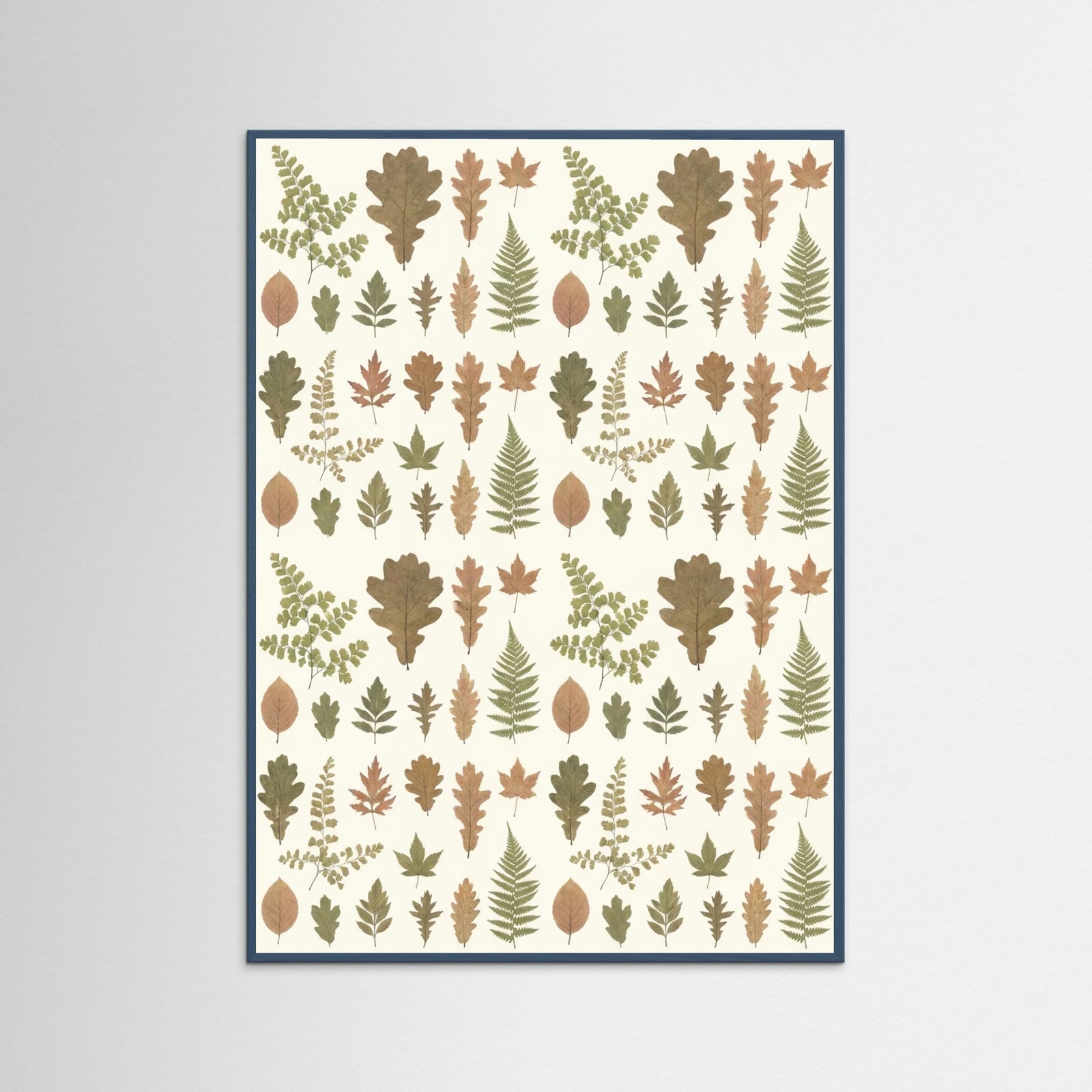 Teal Wood Pressed Botanicals