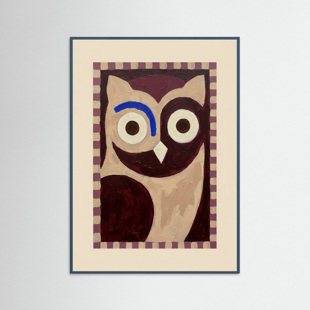 Teal Wood Primal Visage
