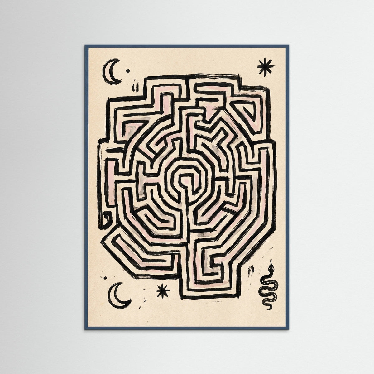 Teal Wood Primeval Symbols