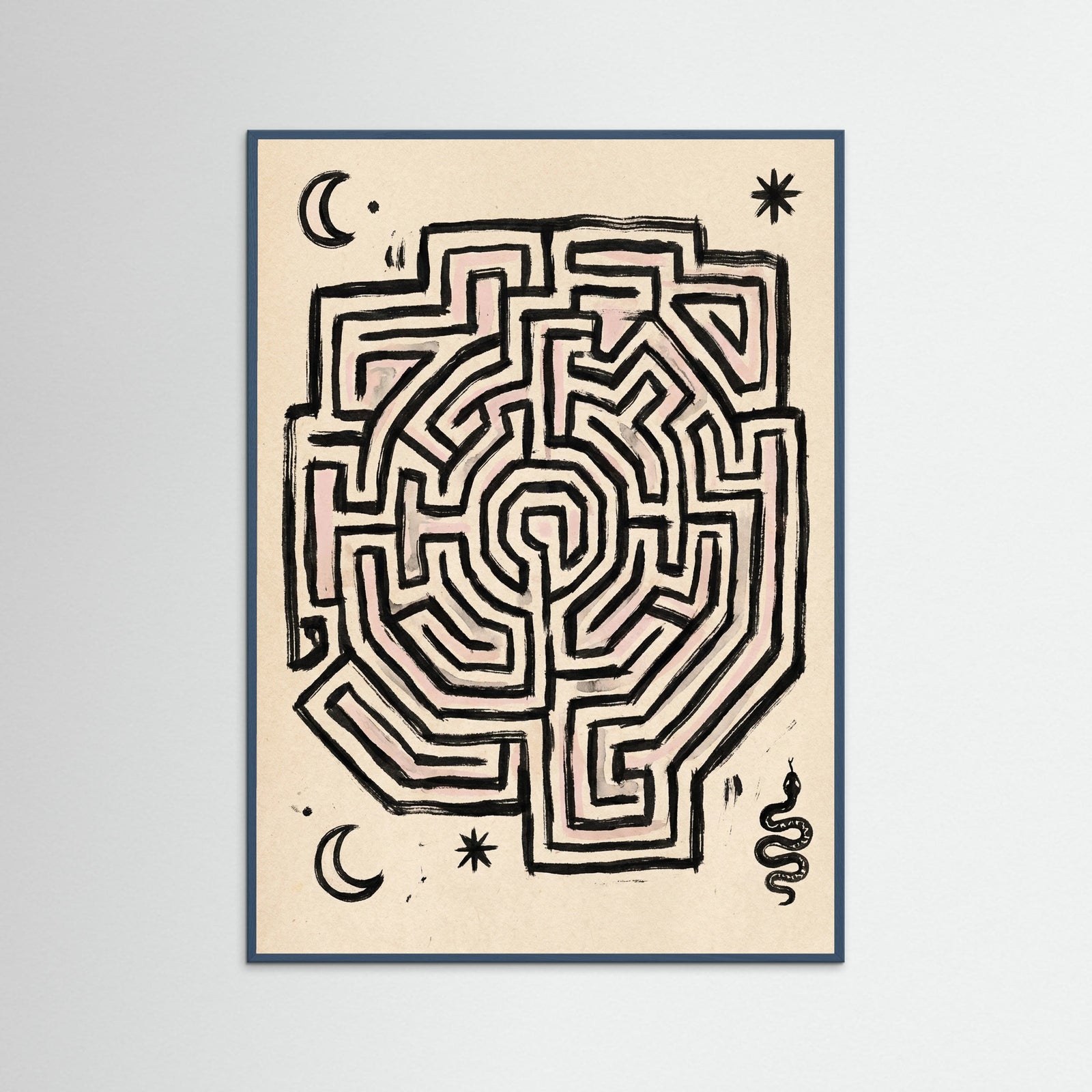 Teal Wood Primeval Symbols