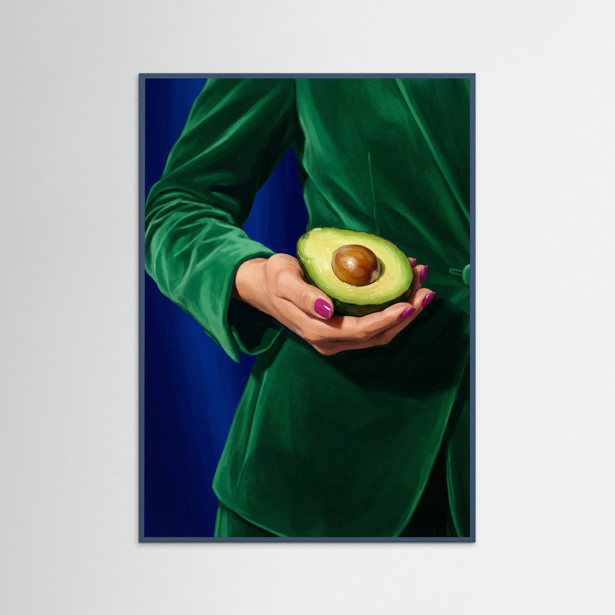 Teal Wood Purple Catch