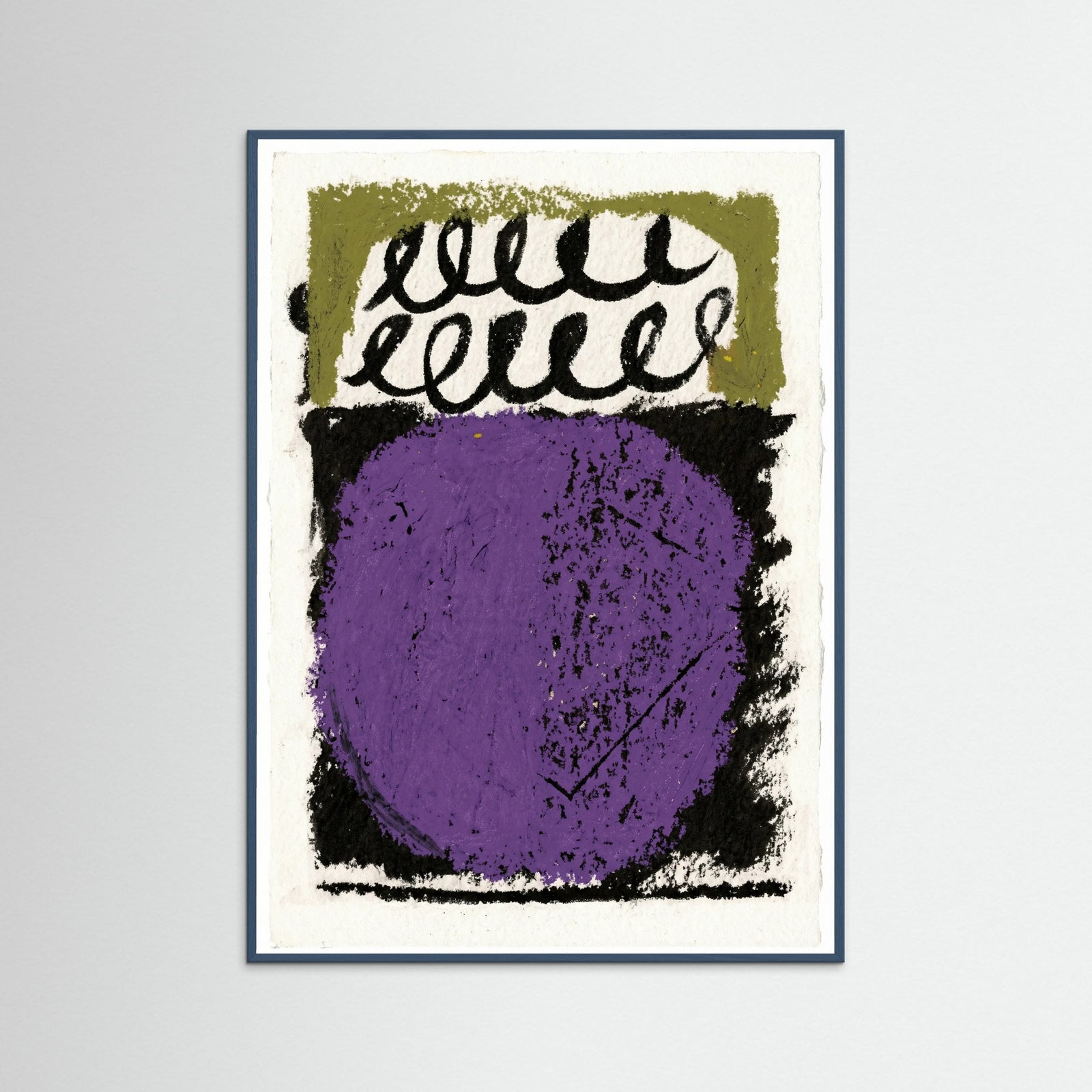 Teal Wood Purple Serendipity