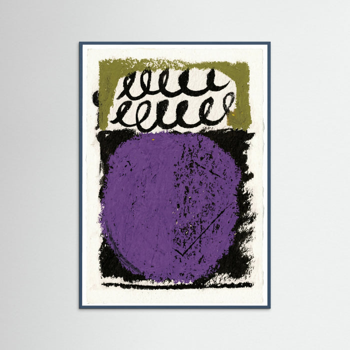 Teal Wood Purple Serendipity