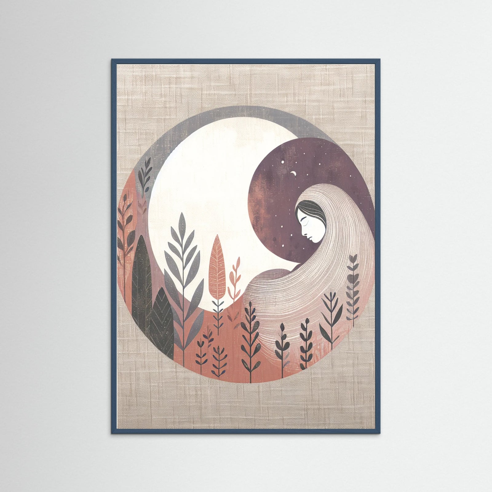 Teal Wood Quiet Dream