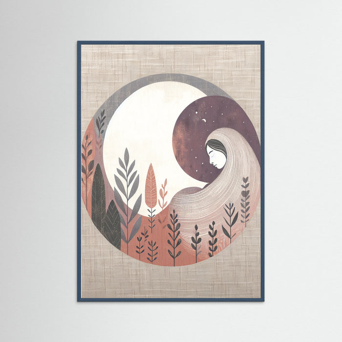 Teal Wood Quiet Dream