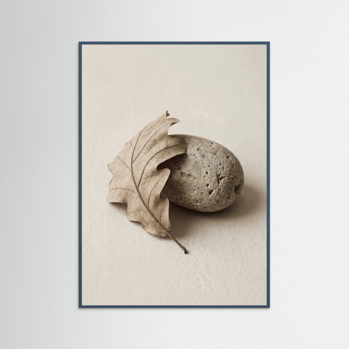 Teal Wood Quiet Gourd Study