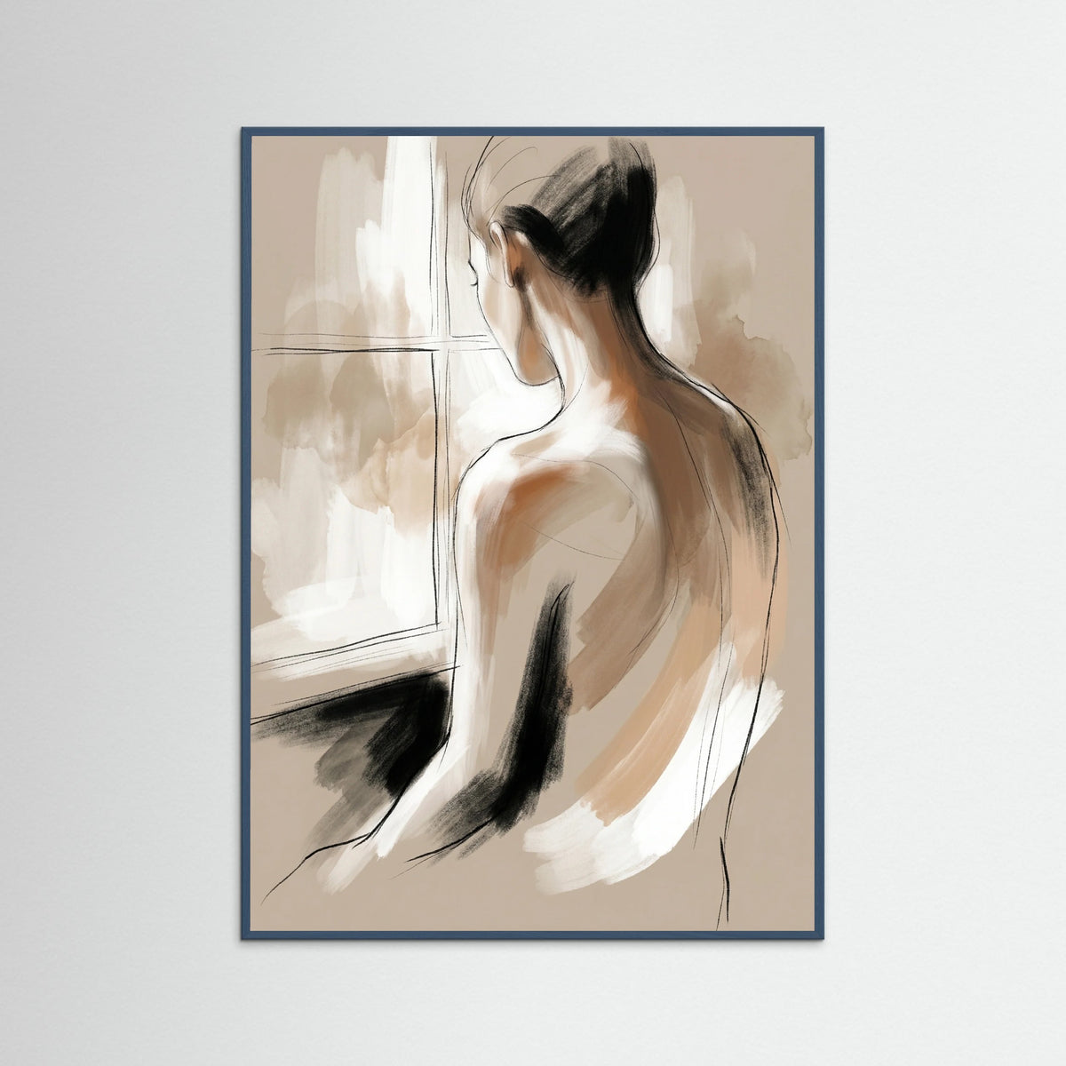 Teal Wood Quiet Reflection Beige