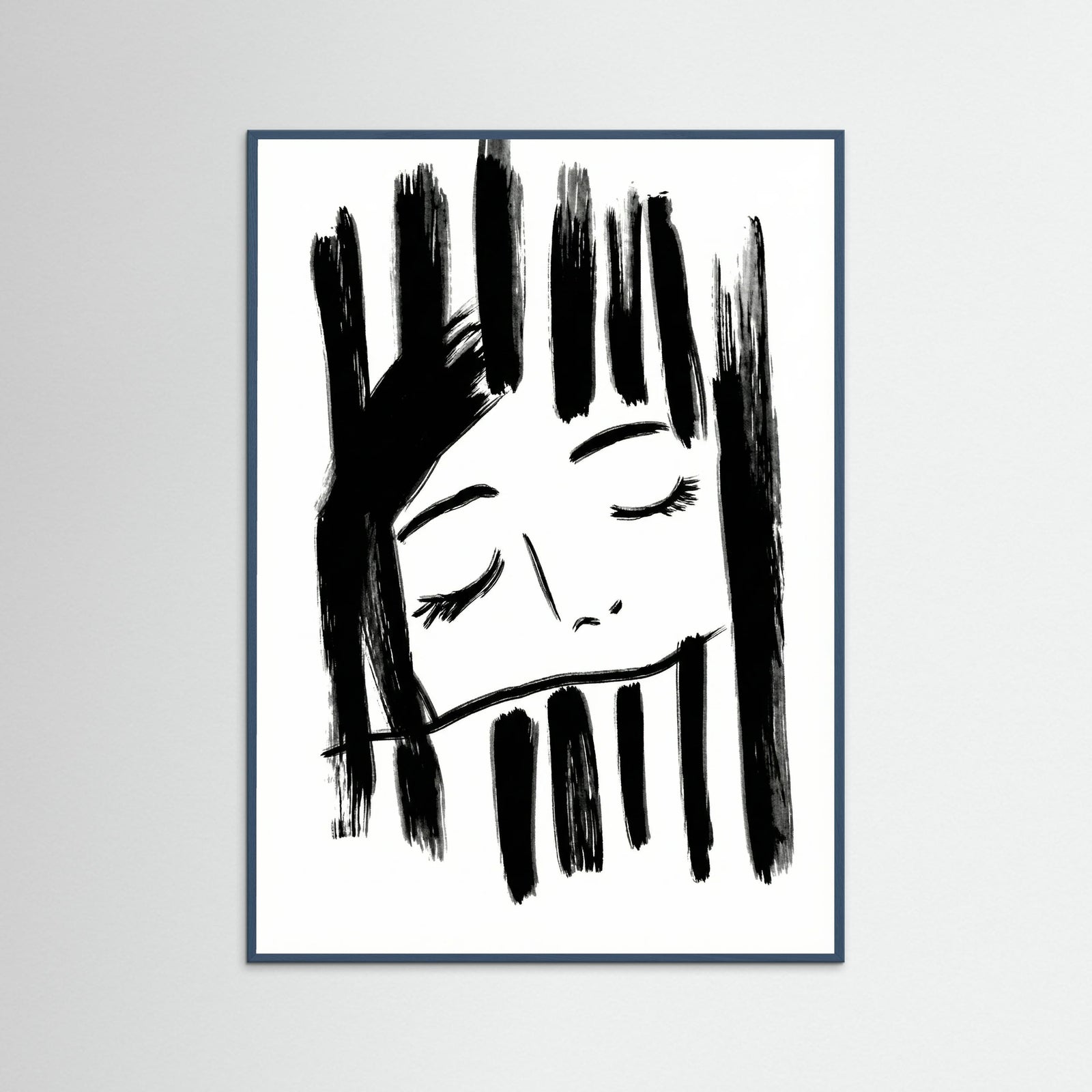 Teal Wood Quiet Reflection