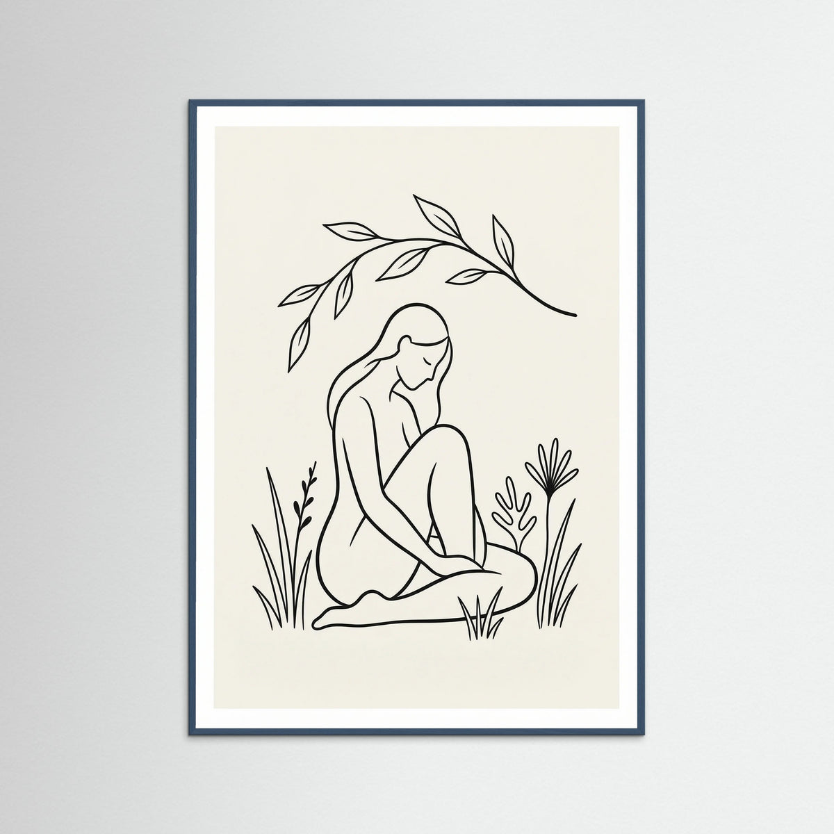 Teal Wood Quiet Solace