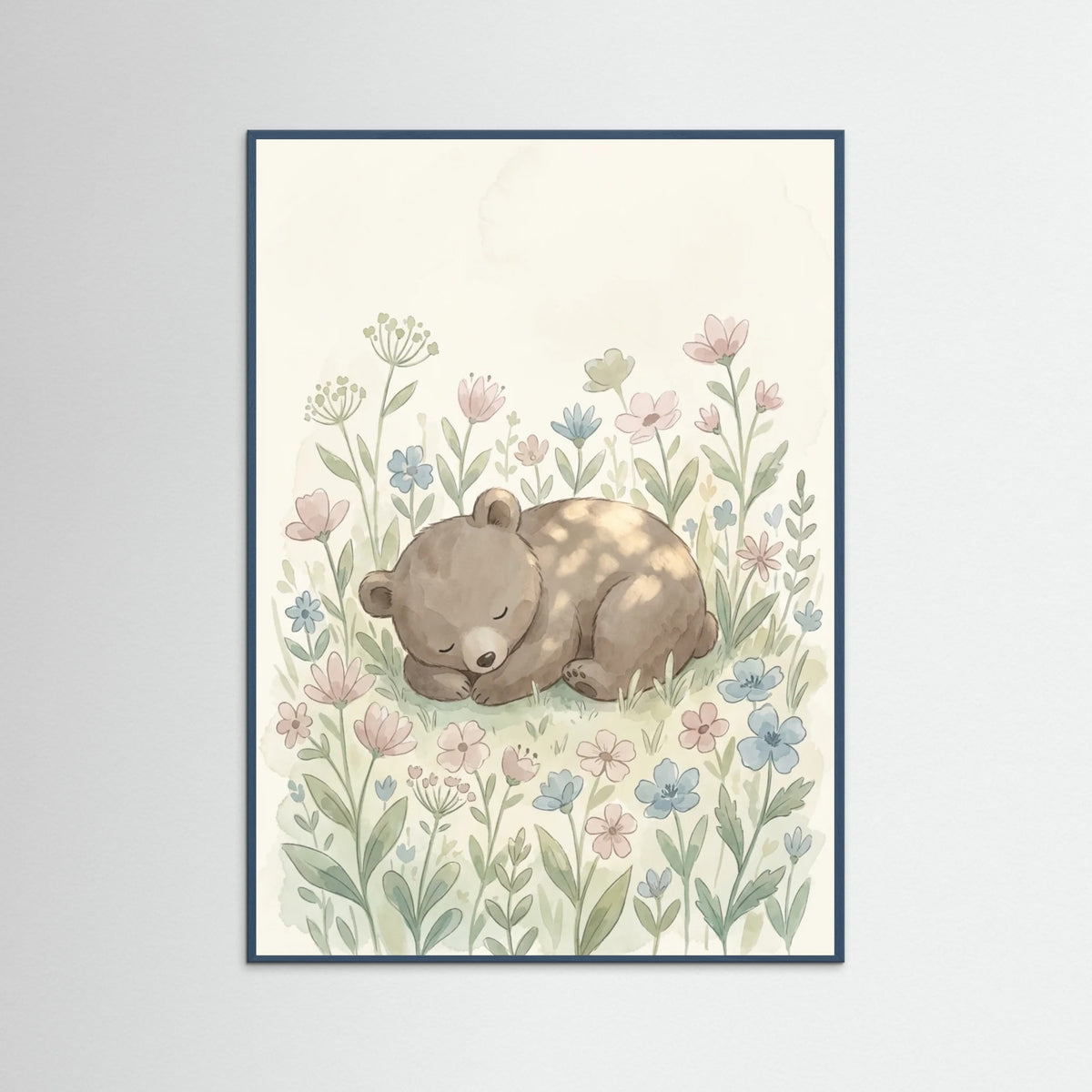 Teal Wood Quiet Whimsy