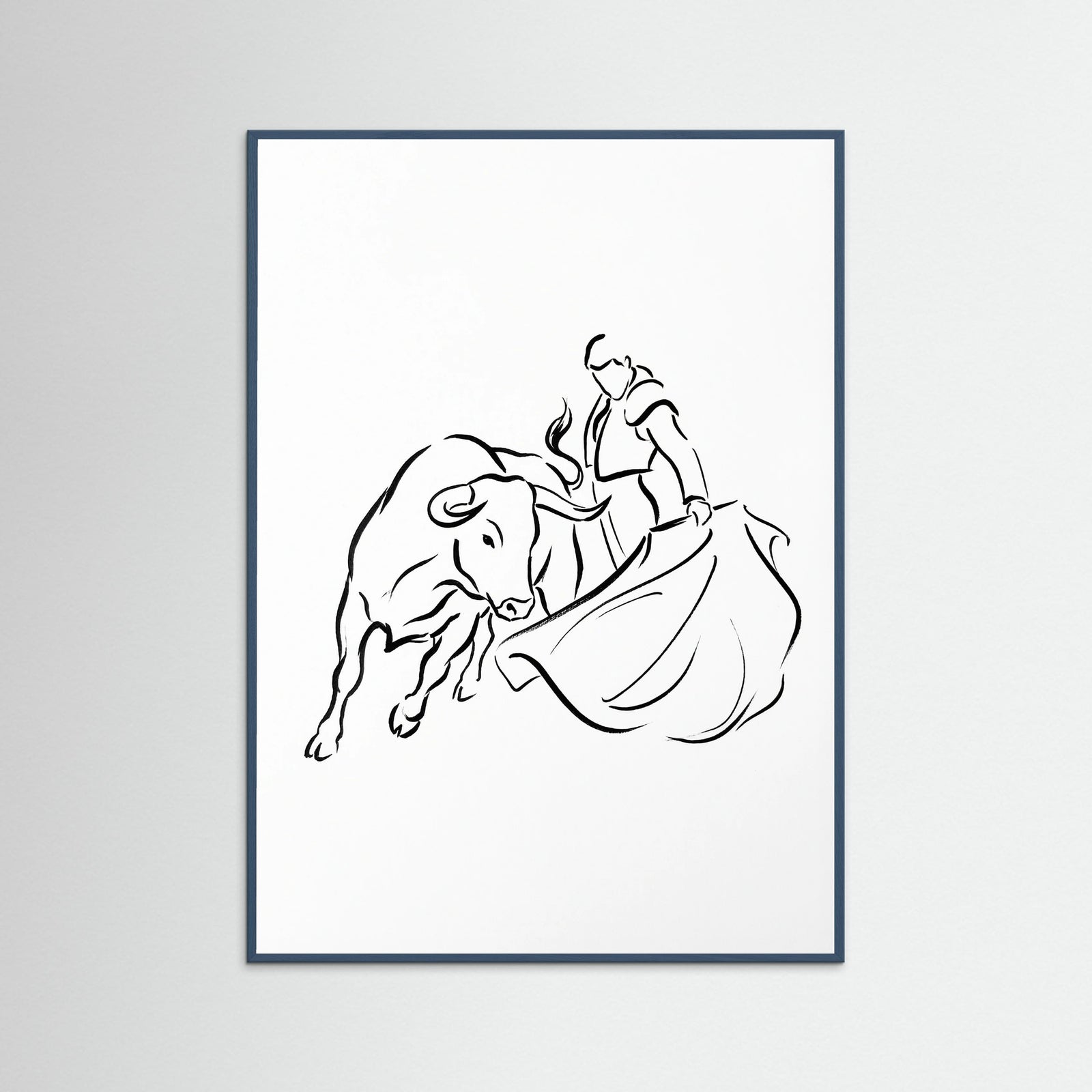 Teal Wood Quixotic Lines