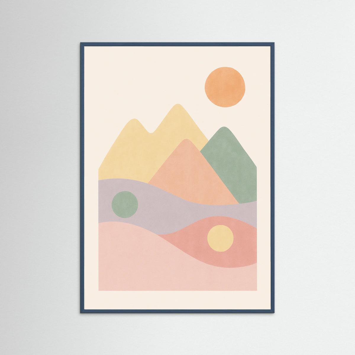 Teal Wood Rainbow Traces