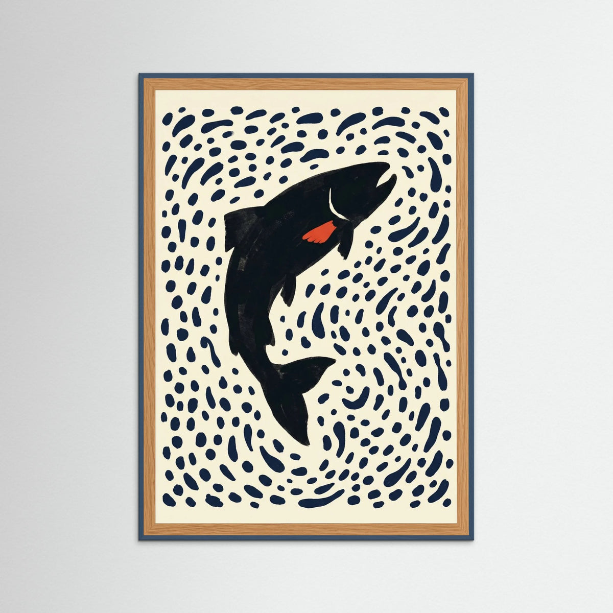 Teal Wood Rainy Flight