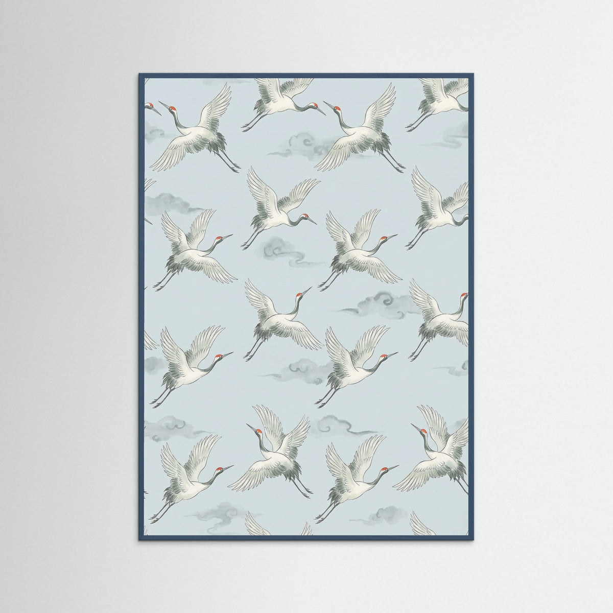 Teal Wood Red Goldfish Pond