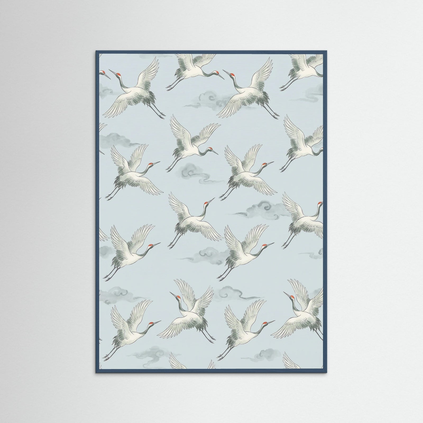 Teal Wood Red Goldfish Pond