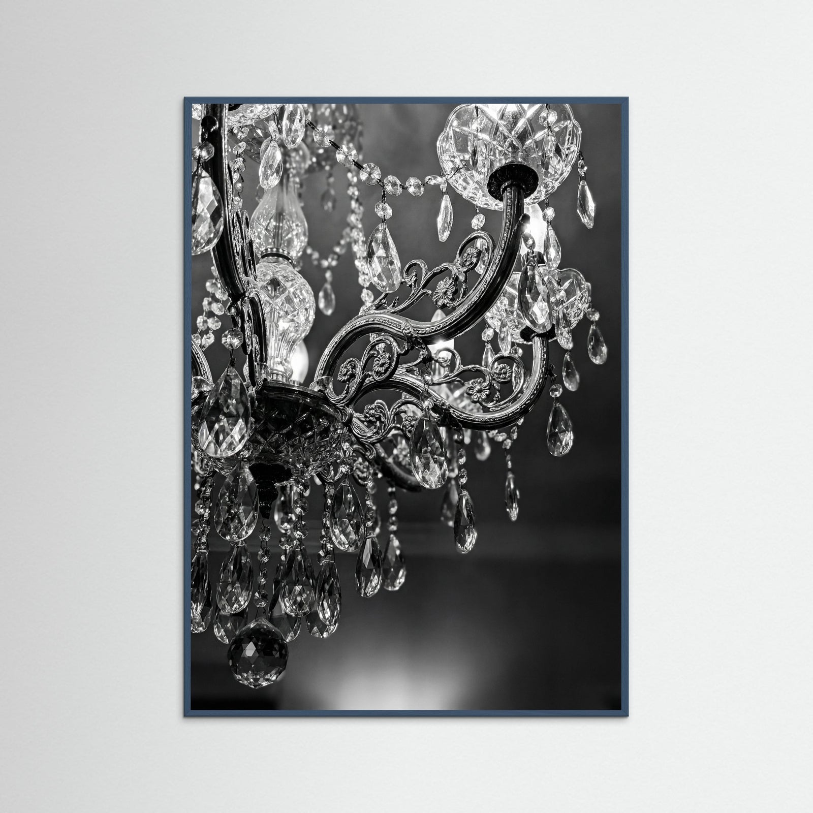 Teal Wood Reflective Dance