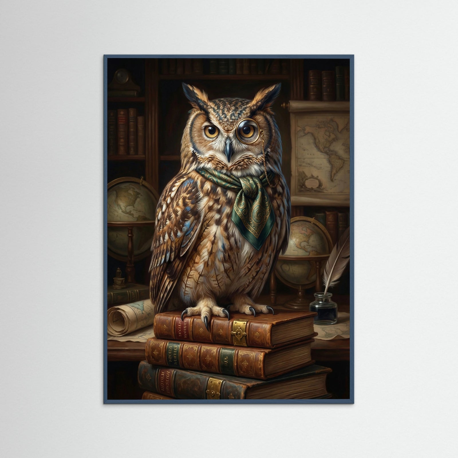 Teal Wood Regal Aviator