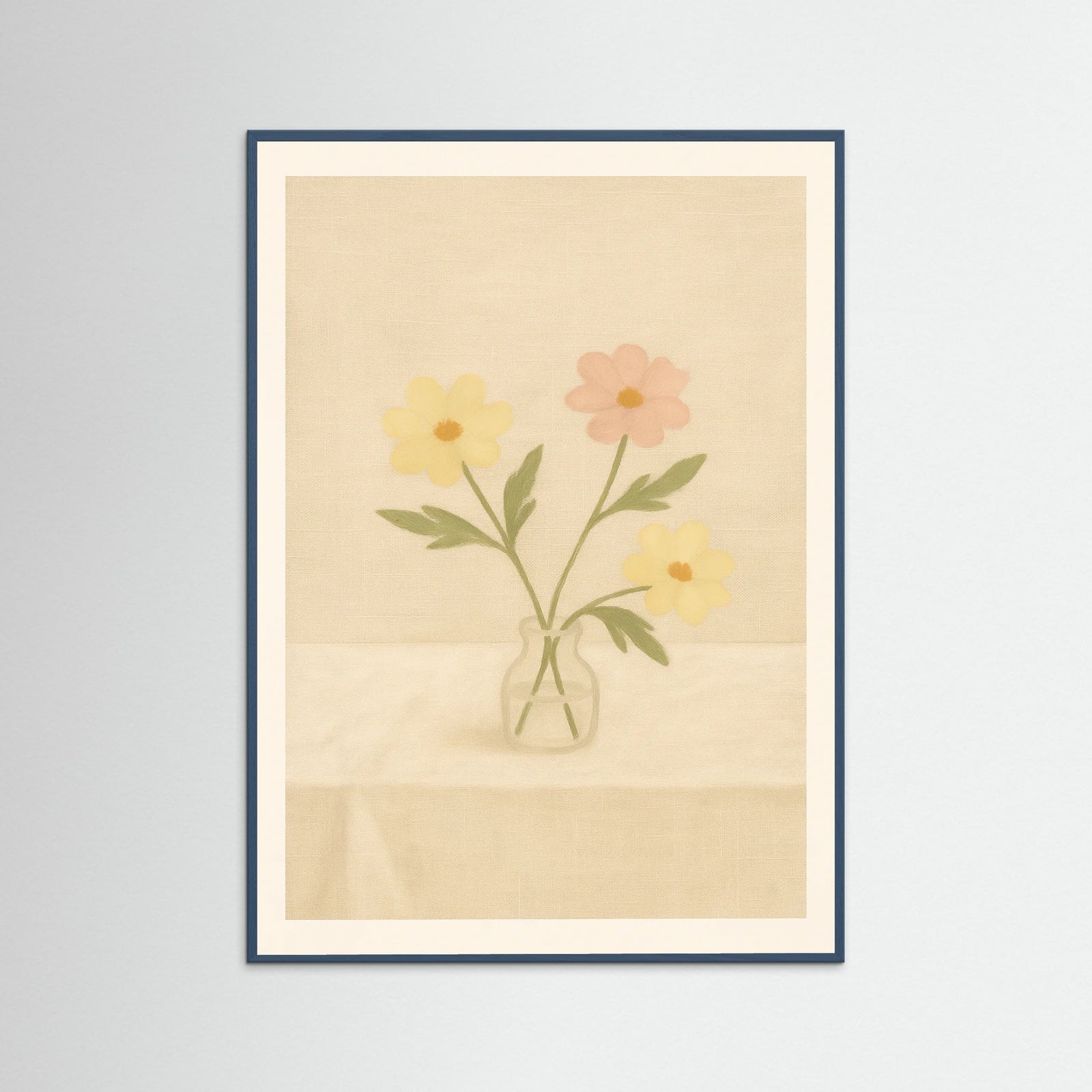 Teal Wood Resting petals