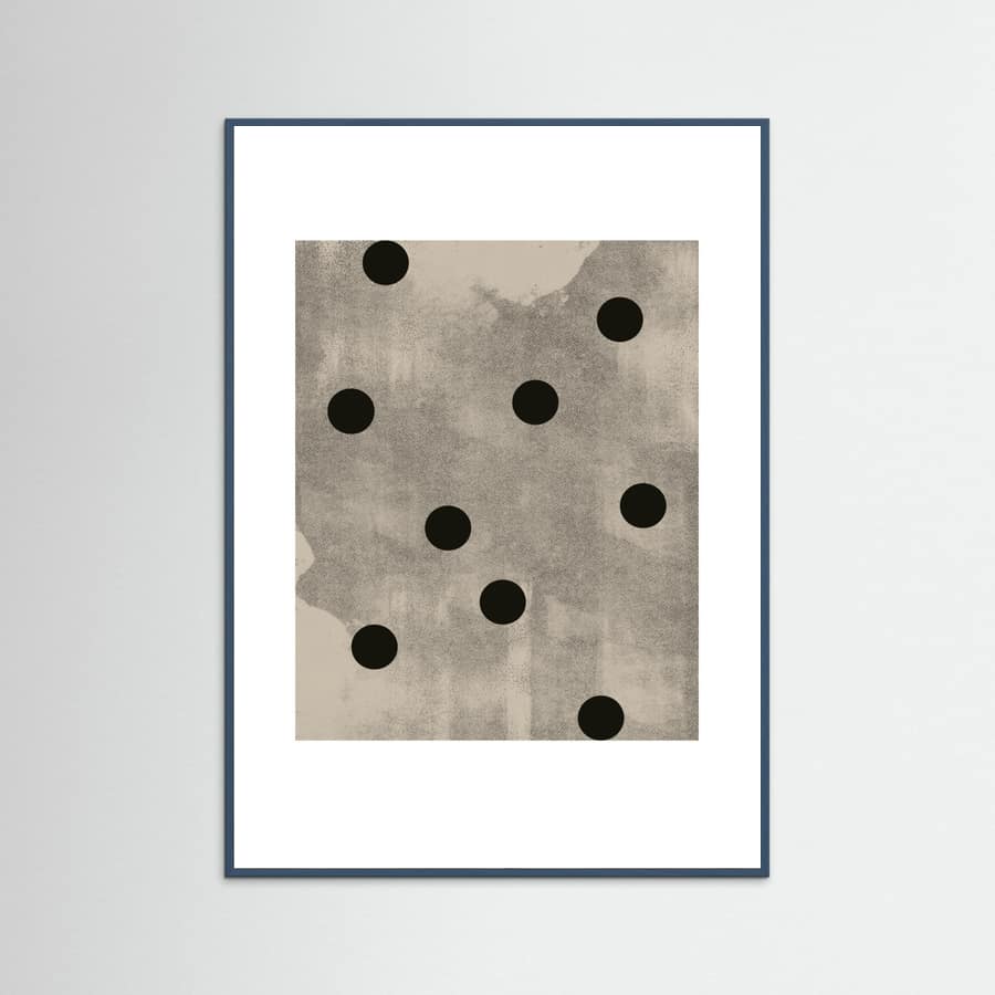 Retro Dots No.3 Poster – plakat og kunsttryk