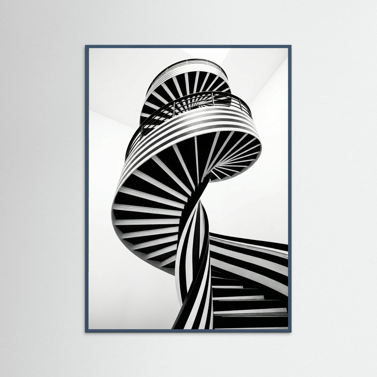 Teal Wood Rhythmic Stripes