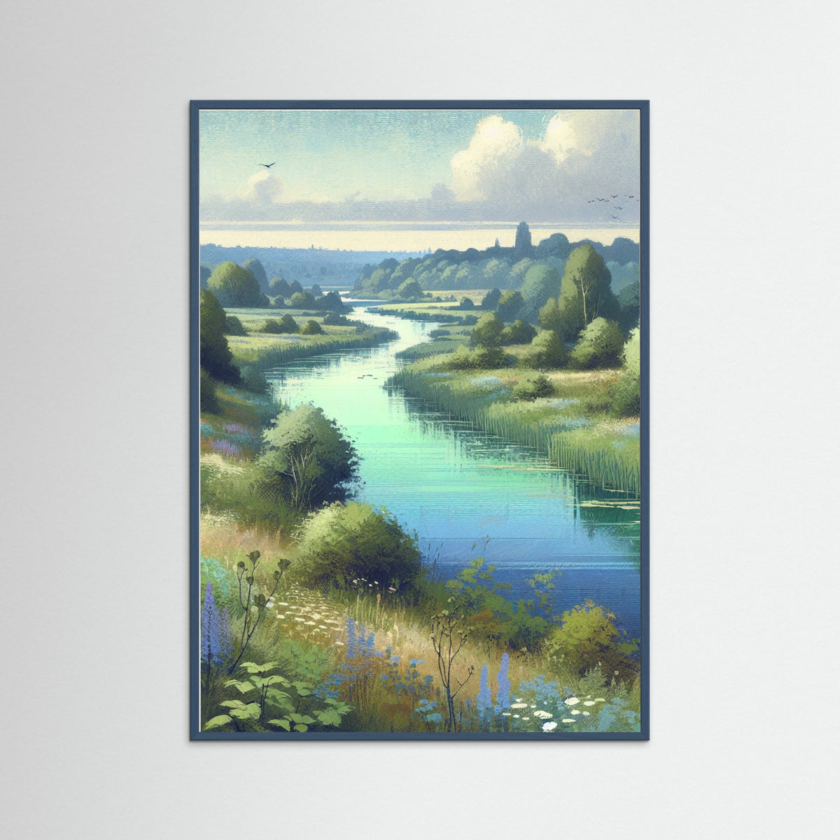 Teal Wood River Song