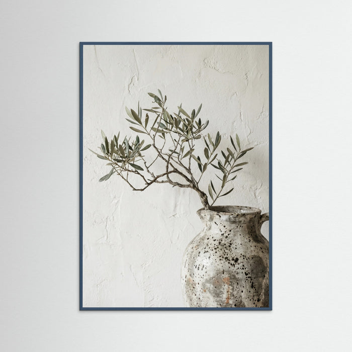 Teal Wood Rustic Botanica