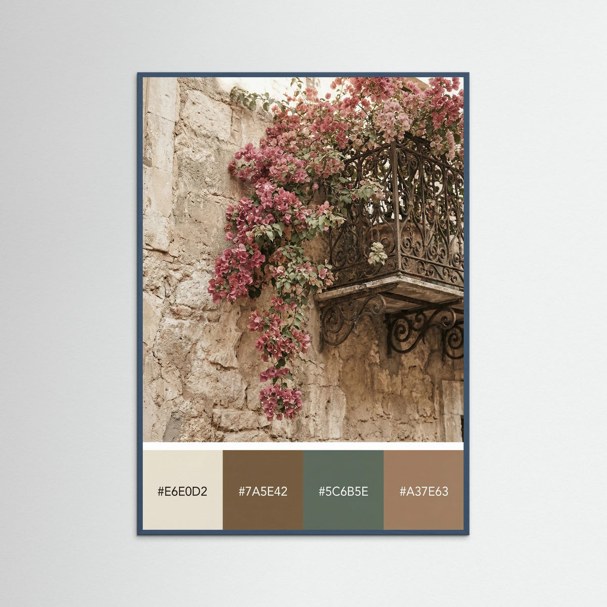 Teal Wood Rustic Entrance