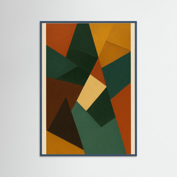Teal Wood Rustic Patchwork