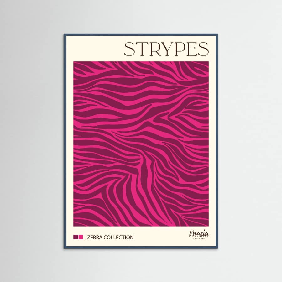 Poster STRIPES. Zebra Collection – poster e stampa artistica