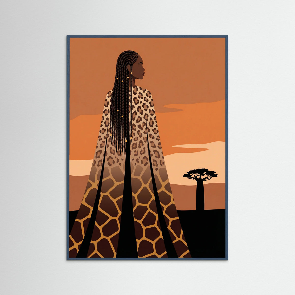 Teal Wood Safari Sisters