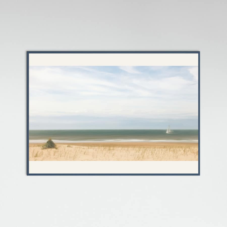 Sailing on infinity Poster – poster and art print
