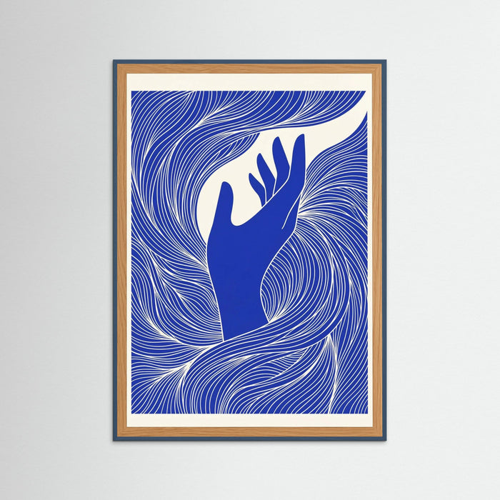 Teal Wood Sapphire Swirl