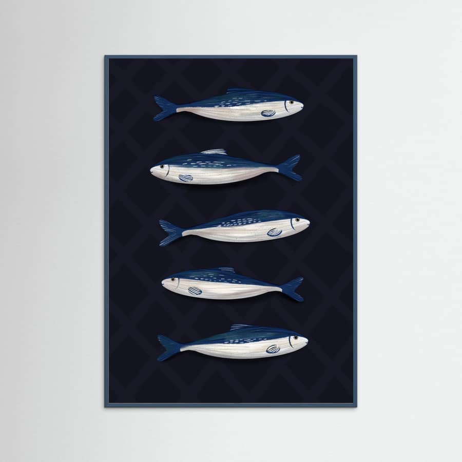 Affiche Sardines – affiche et impression d’art